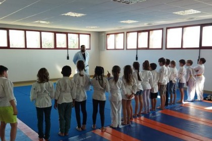 Du judo à l'école de Preuilly