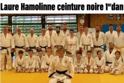Laure est dans le journal !!