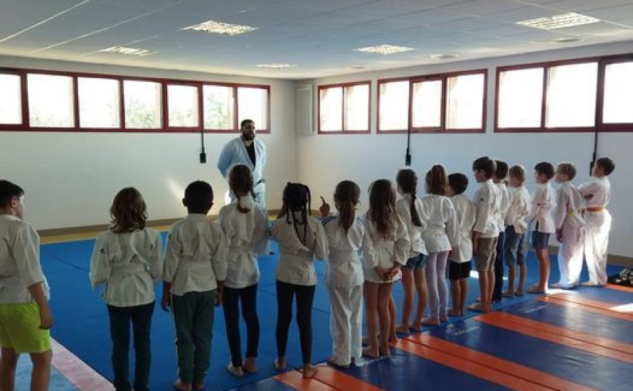 Du judo à l'école de Preuilly